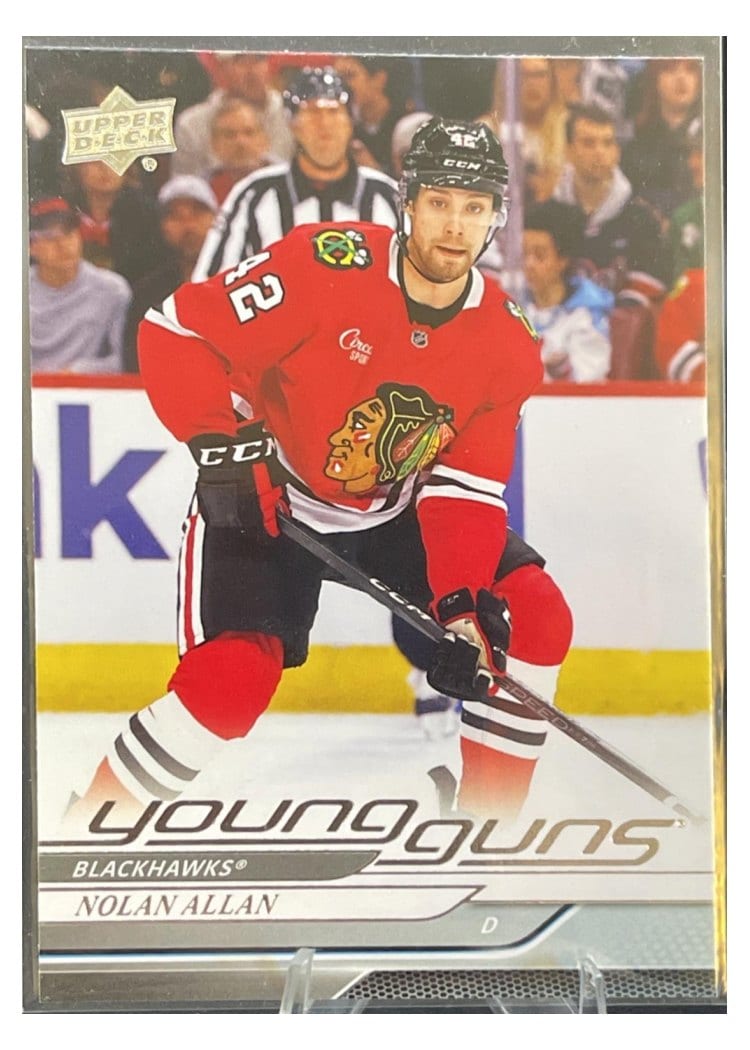 2024-25 Upper Deck Base Set Nolan Allan #491 card