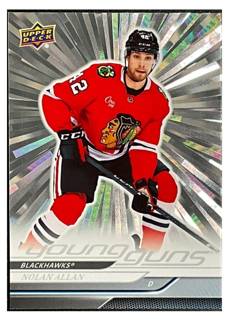 2024-25 Upper Deck Base Set Nolan Allan #491 card
