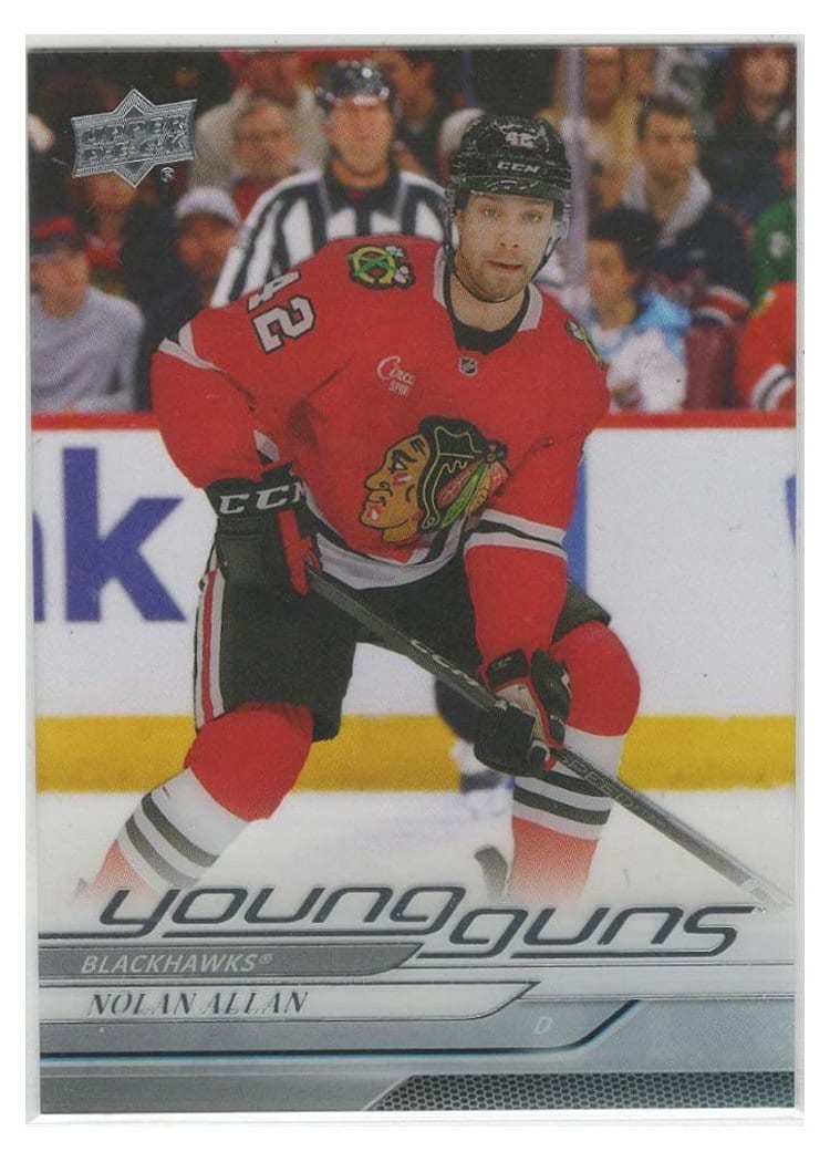 2024-25 Upper Deck Base Set Nolan Allan #491 card