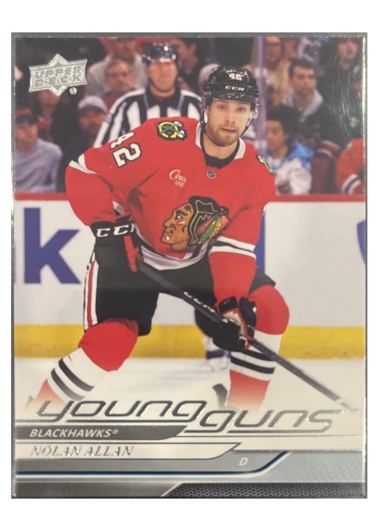 2024-25 Upper Deck Base Set Nolan Allan #491 card