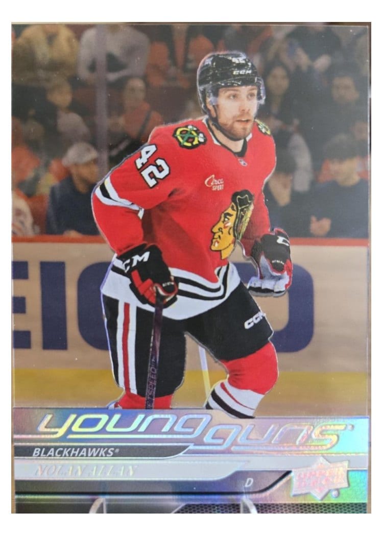 2024-25 Upper Deck Base Set Nolan Allan #491 card