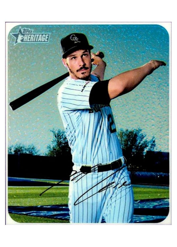 2020 Topps Heritage Base Set Nolan Arenado #322 card
