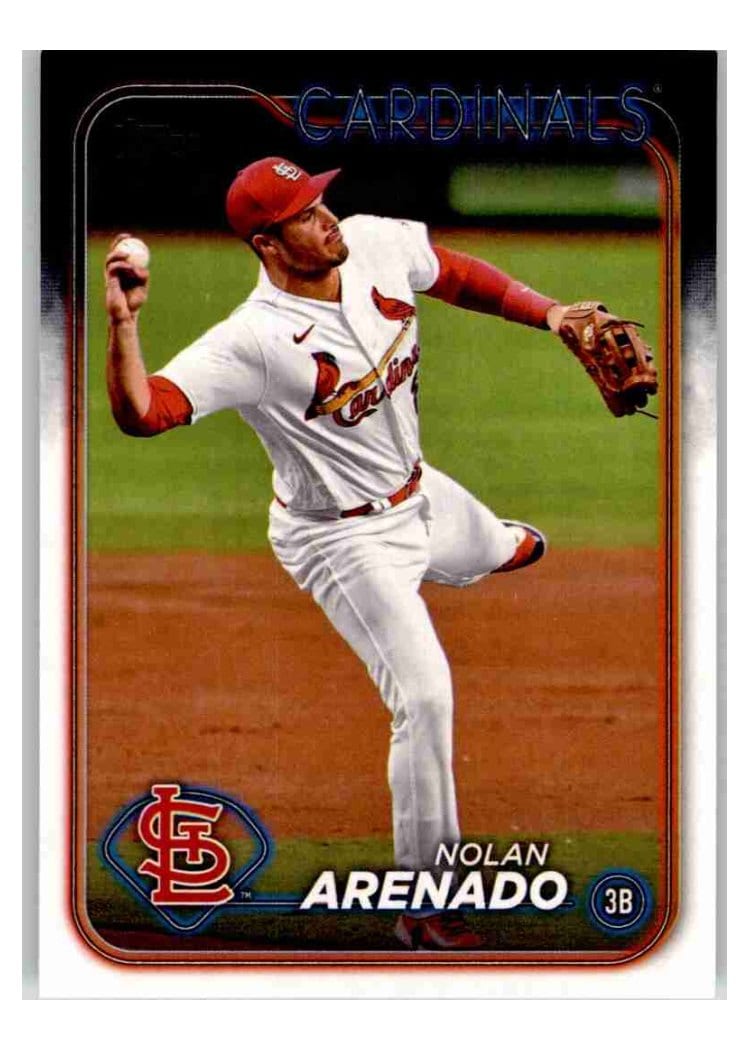 2024 Topps Base Set Nolan Arenado #118 card