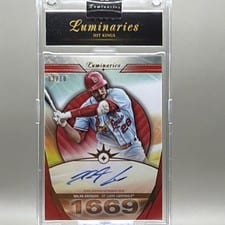 2024 Topps Luminaries Hit Kings Autographs Nolan Arenado #HK-NA card