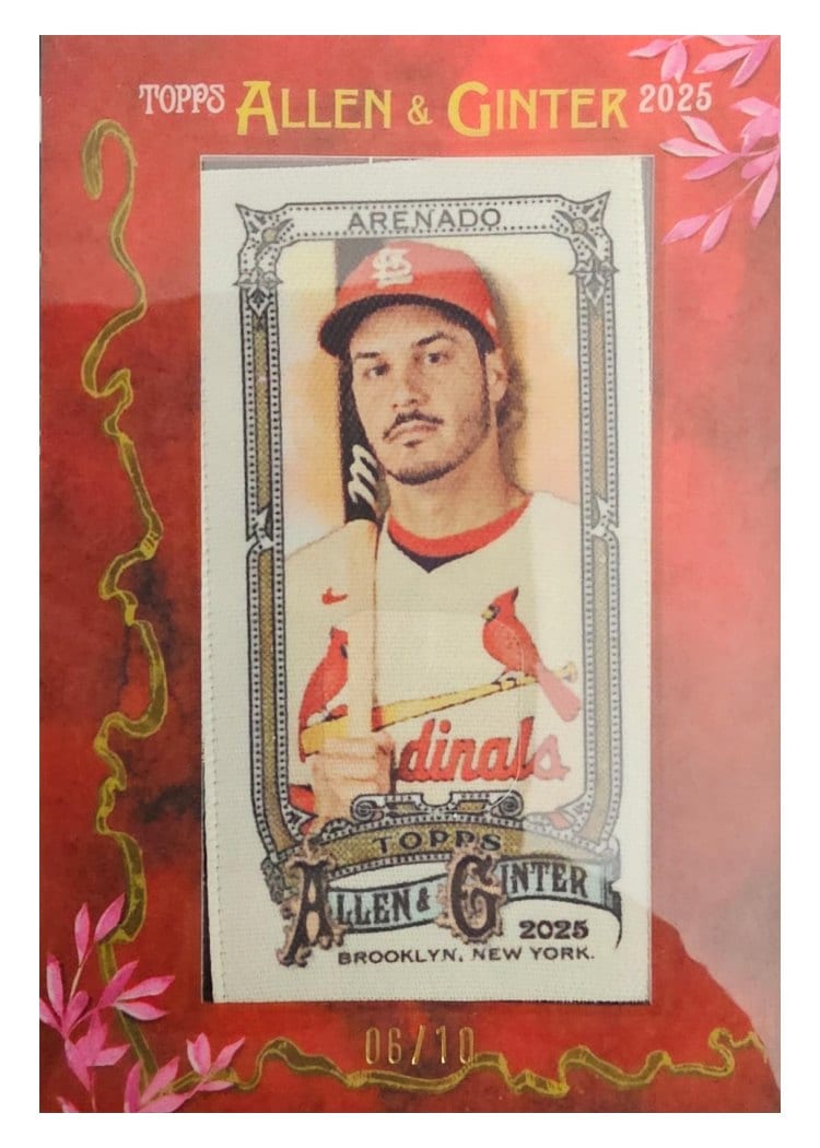 2025 Topps Allen & Ginter X Mini Nolan Arenado #130 card