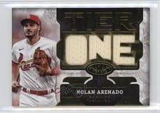 2025 Topps Tier One Die-Cut Relics Nolan Arenado #T1RD-NA