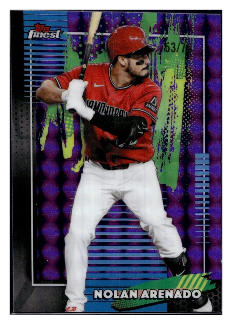 2026 Topps Finest Nolan Arenado #77 card
