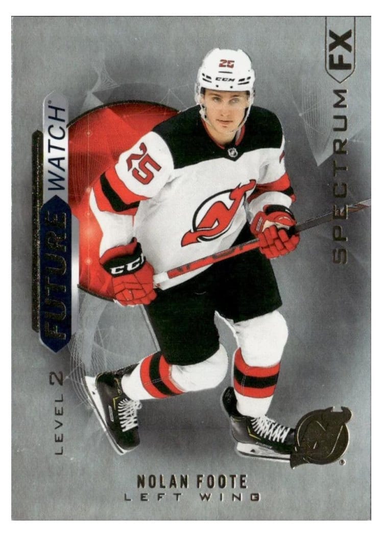 2020-21 SP Authentic Spectrum FX Nolan Foote #S-75 card