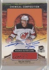 2020 Upper Deck The Cup Chemical Composition Mantle Autographs Nolan Foote #CC-NF card