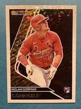 2023 Topps Update Black Gold Autographs Nolan Gorman #BG-30
