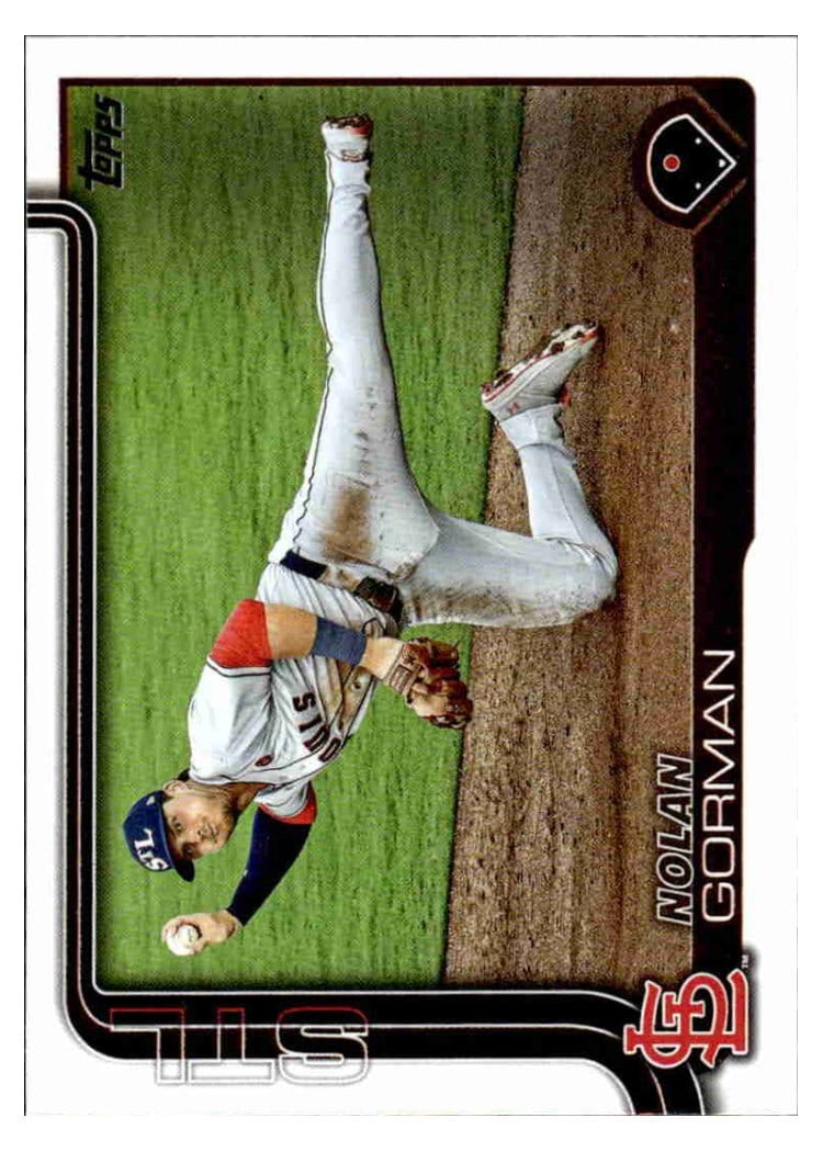 2025 Topps Base Set Nolan Gorman #510 card
