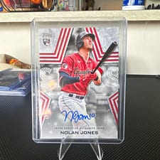 2023 Topps Baseball Stars Autographs (Series 1) Nolan Jones #BSA-NJ card