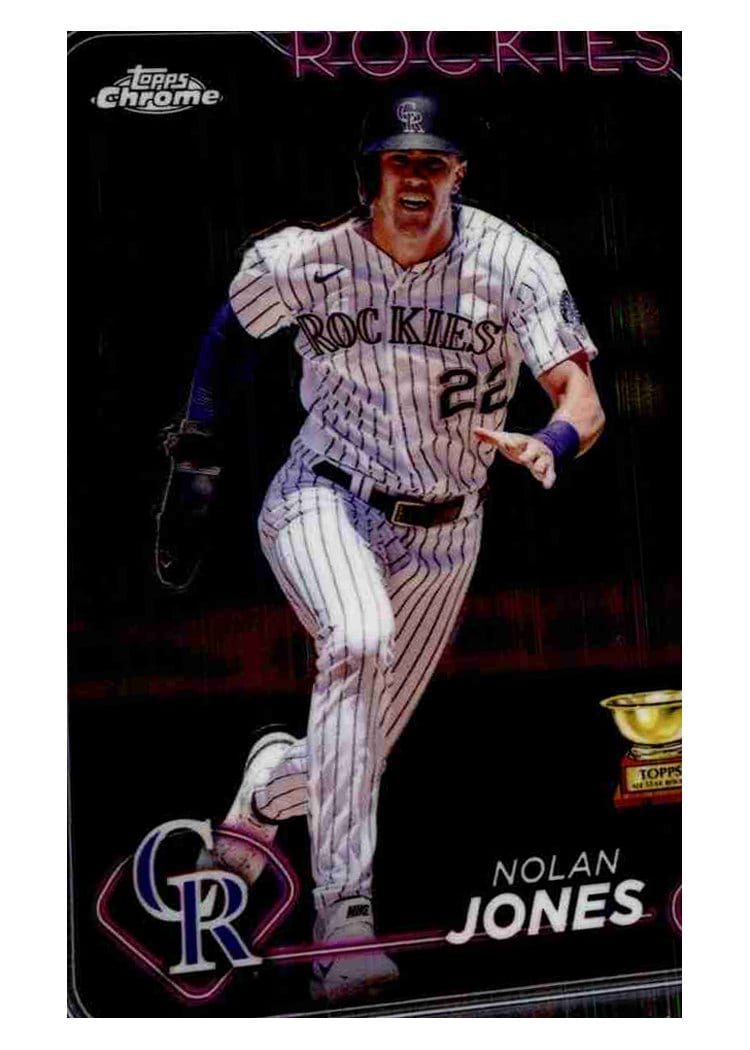 2024 Topps Chrome Base Set Nolan Jones #240 card