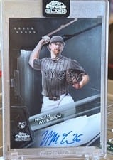 2026 Topps Chrome Black Autographs Nolan McLean #CBA-NM