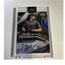 2026 Topps Chrome Black Super Futures Autographs Nolan McLean #SFA-NM card