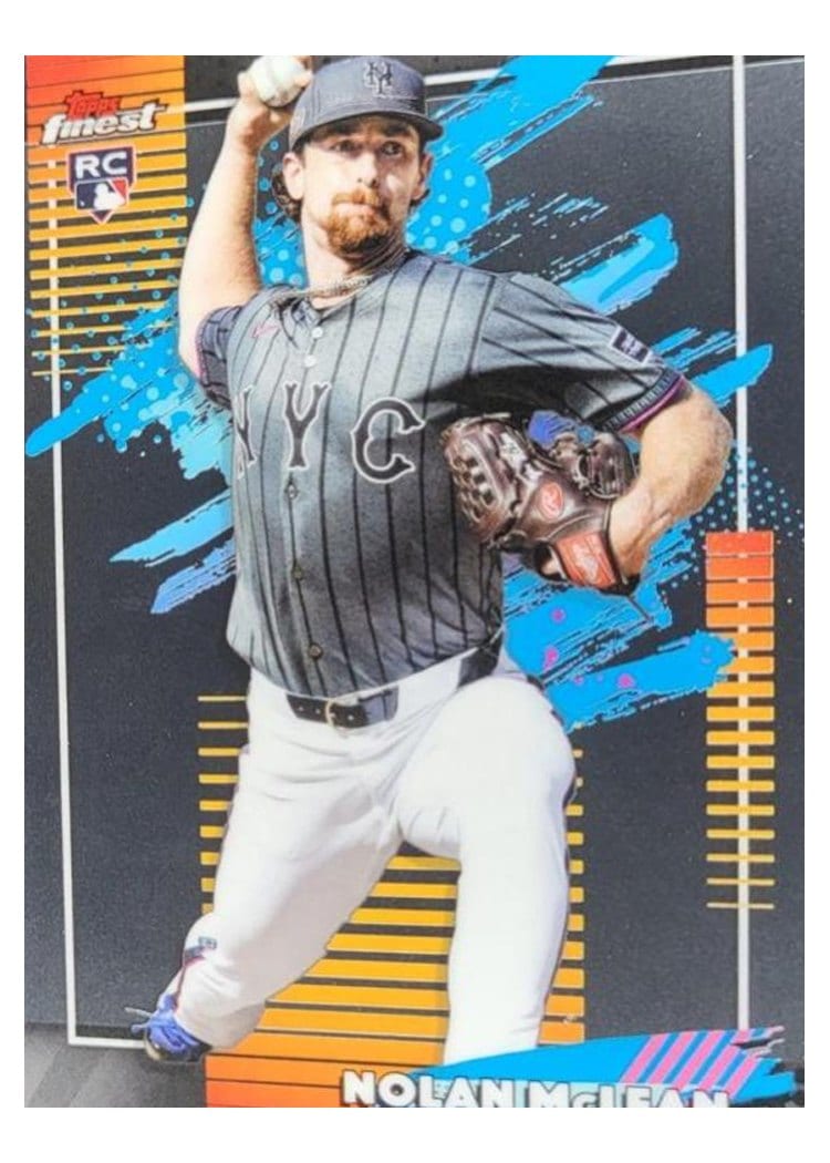 2026 Topps Finest Nolan McLean #115 card