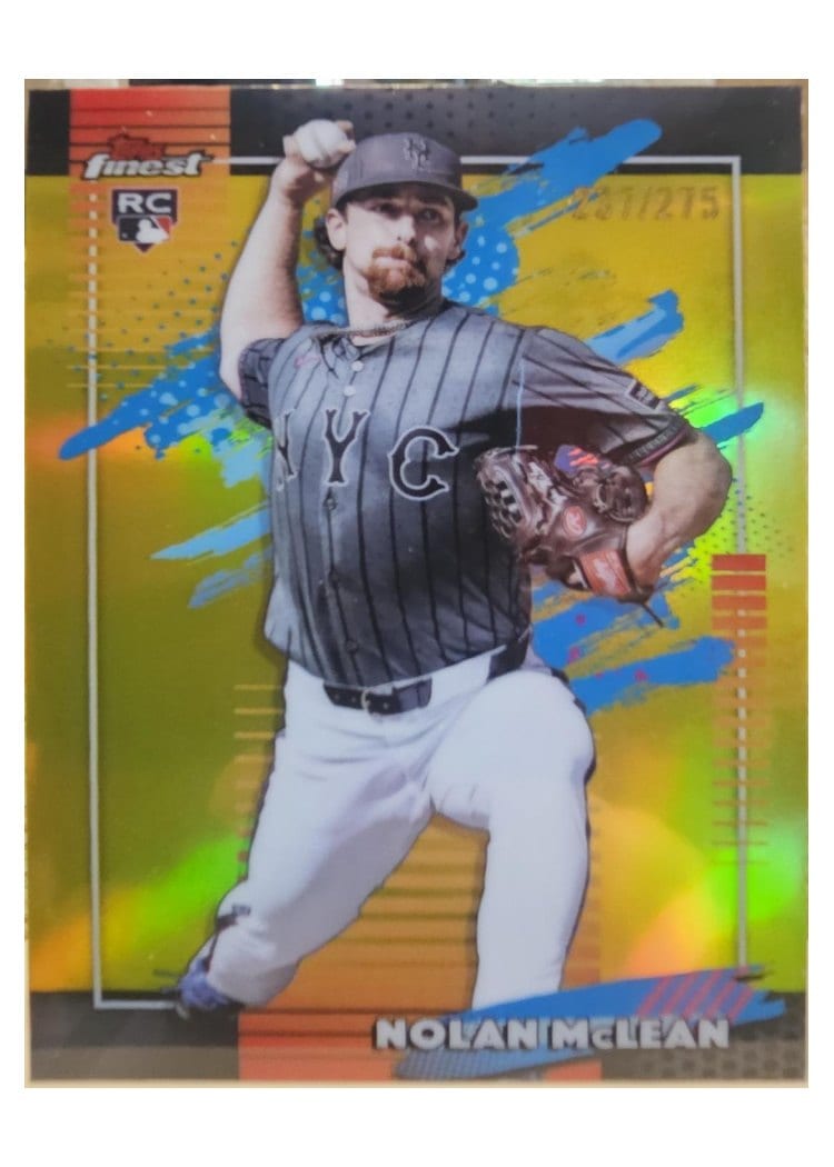 2026 Topps Finest Nolan McLean #115 card