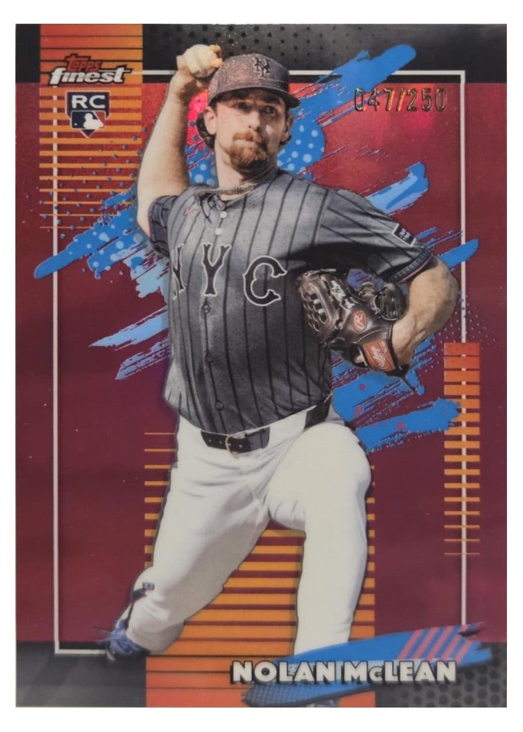2026 Topps Finest Nolan McLean #115 card