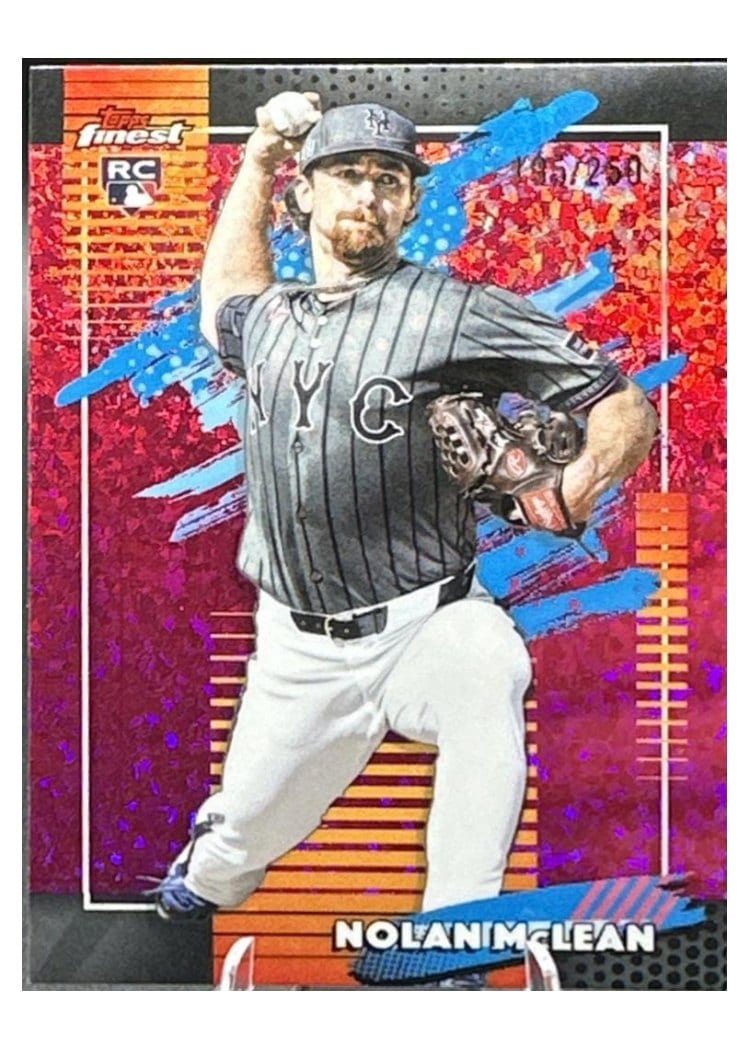 2026 Topps Finest Nolan McLean #115 card
