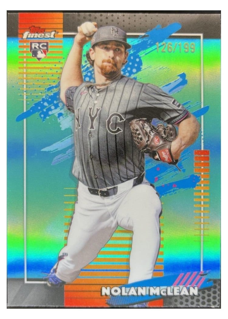 2026 Topps Finest Nolan McLean #115 card