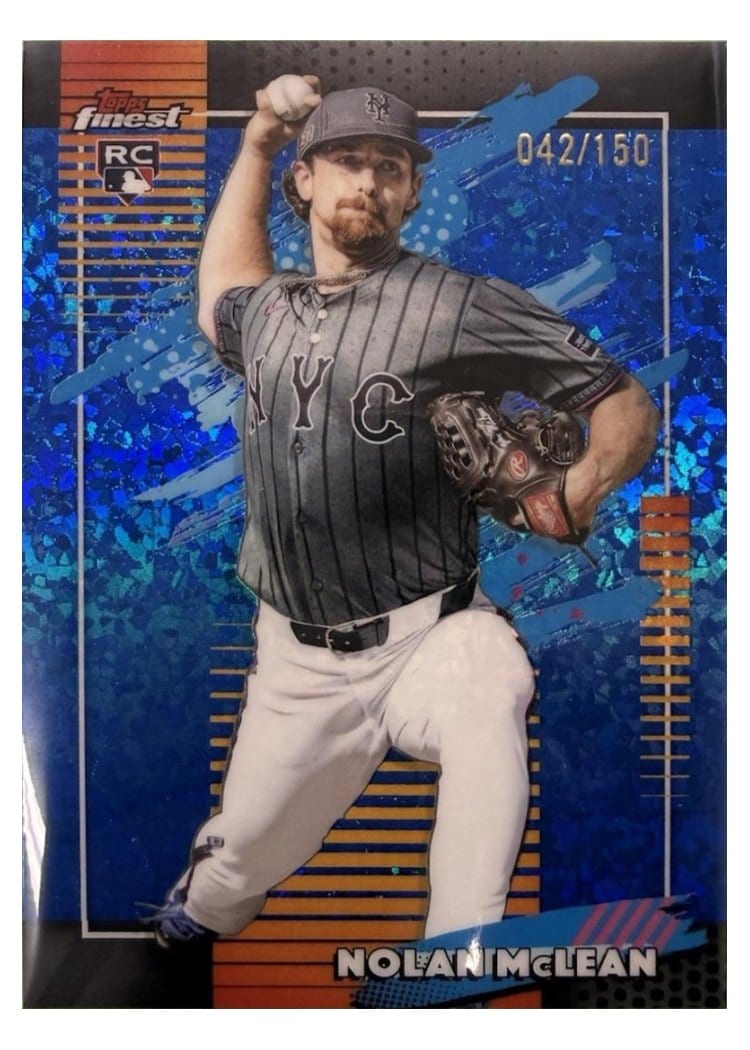 2026 Topps Finest Nolan McLean #115 card