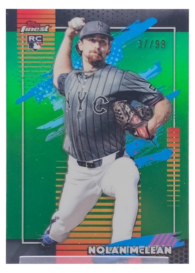 2026 Topps Finest Nolan McLean #115 card