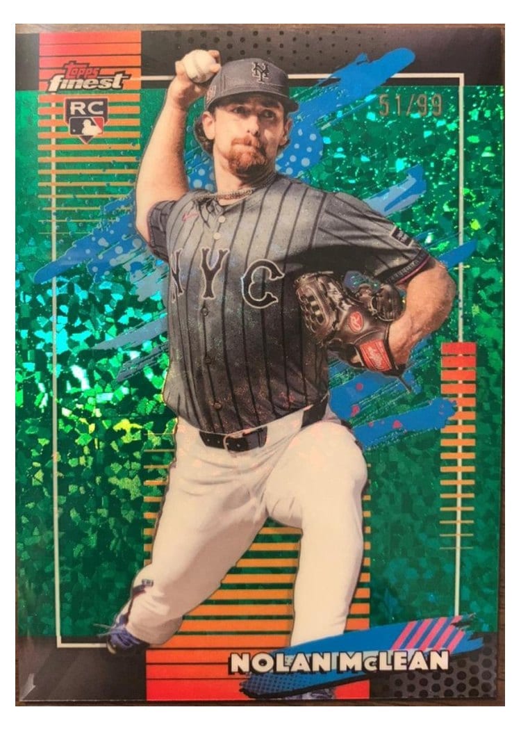 2026 Topps Finest Nolan McLean #115 card