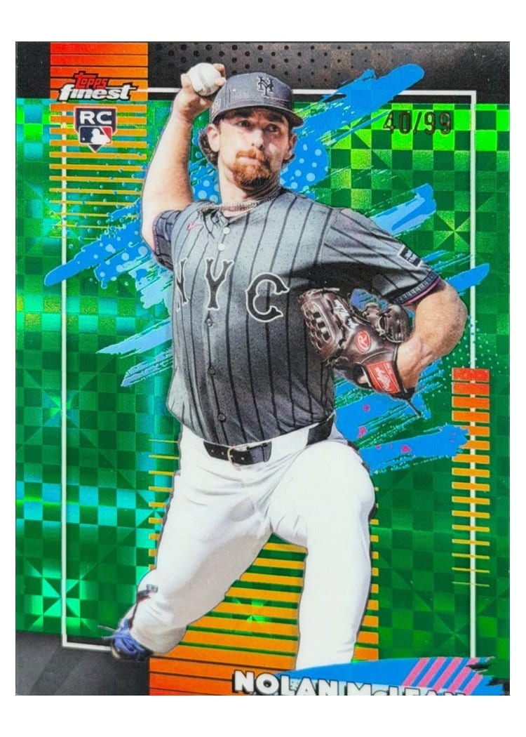 2026 Topps Finest Nolan McLean #115 card
