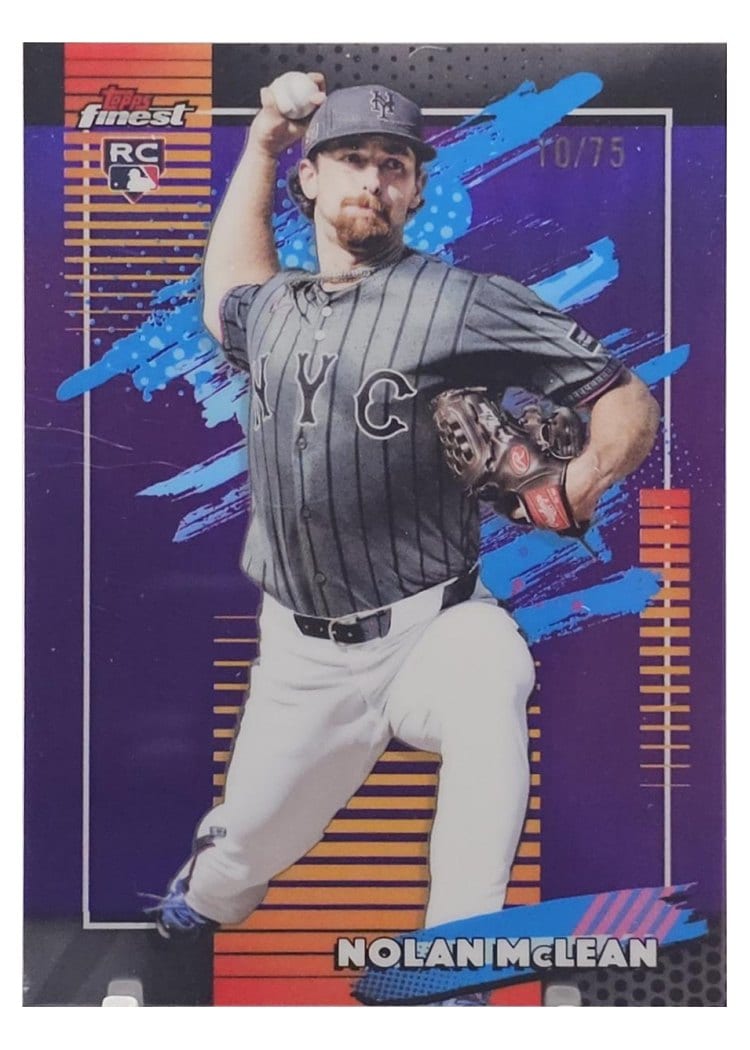 2026 Topps Finest Nolan McLean #115 card