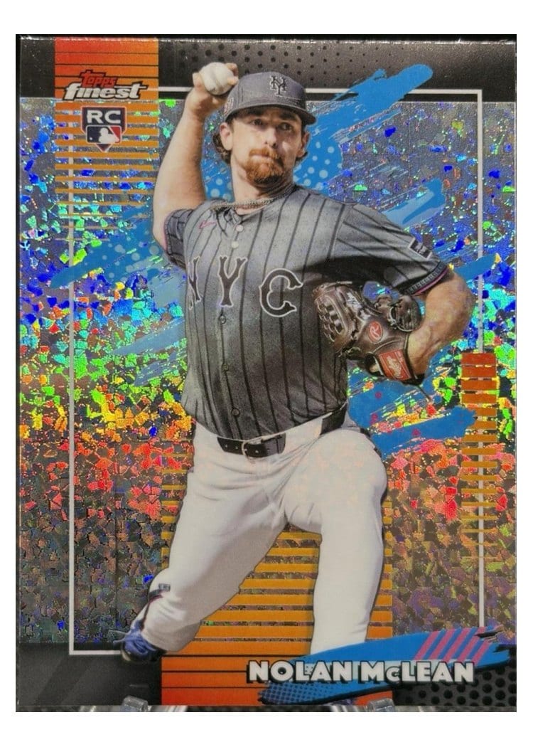 2026 Topps Finest Nolan McLean #115 card