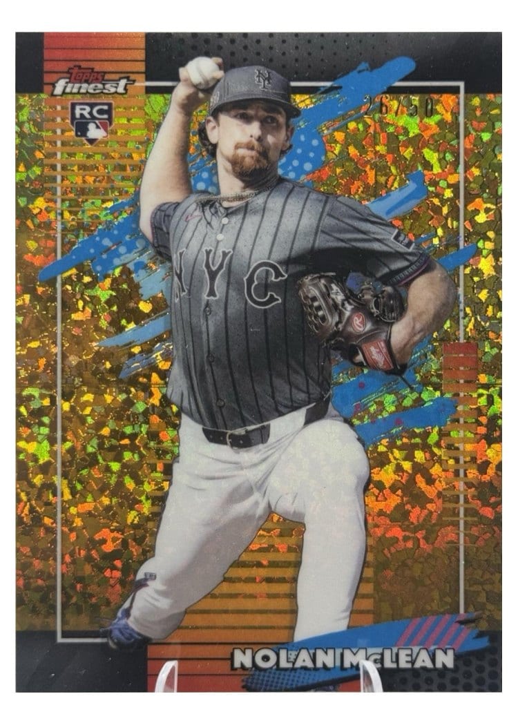 2026 Topps Finest Nolan McLean #115 card