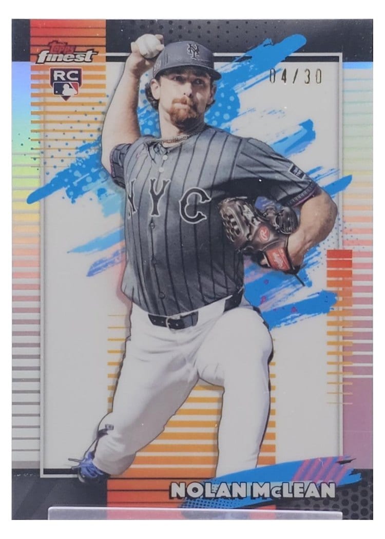 2026 Topps Finest Nolan McLean #115 card