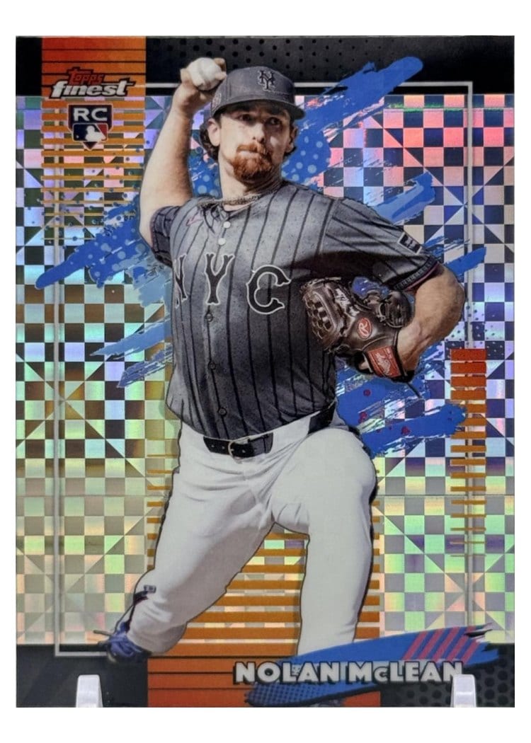 2026 Topps Finest Nolan McLean #115 card