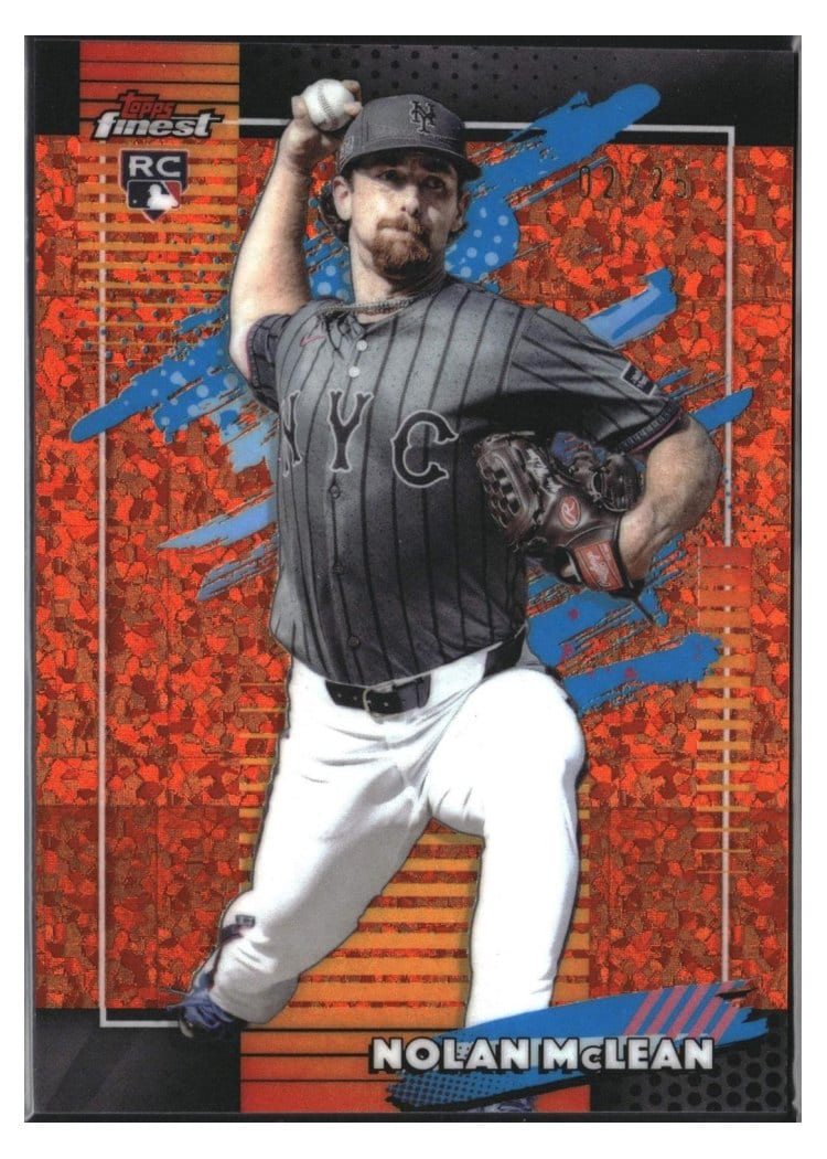 2026 Topps Finest Nolan McLean #115 card