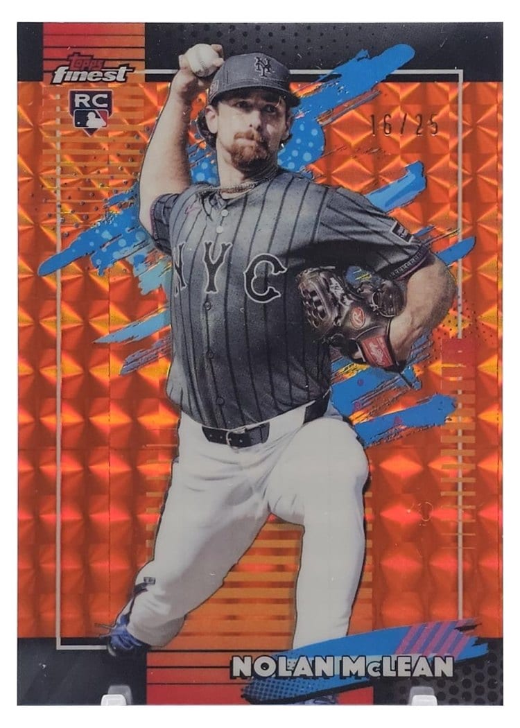 2026 Topps Finest Nolan McLean #115 card