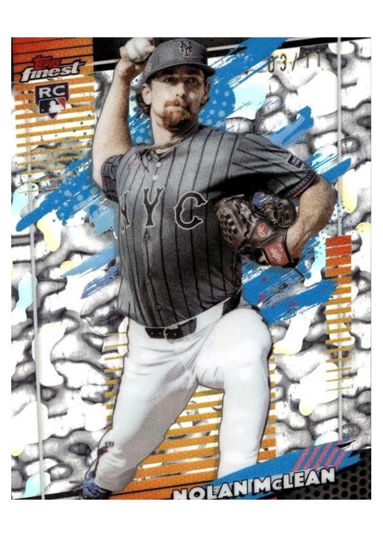 2026 Topps Finest Nolan McLean #115 card