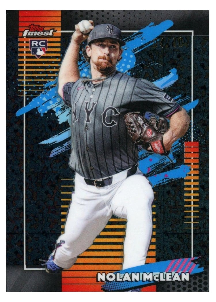 2026 Topps Finest Nolan McLean #115 card