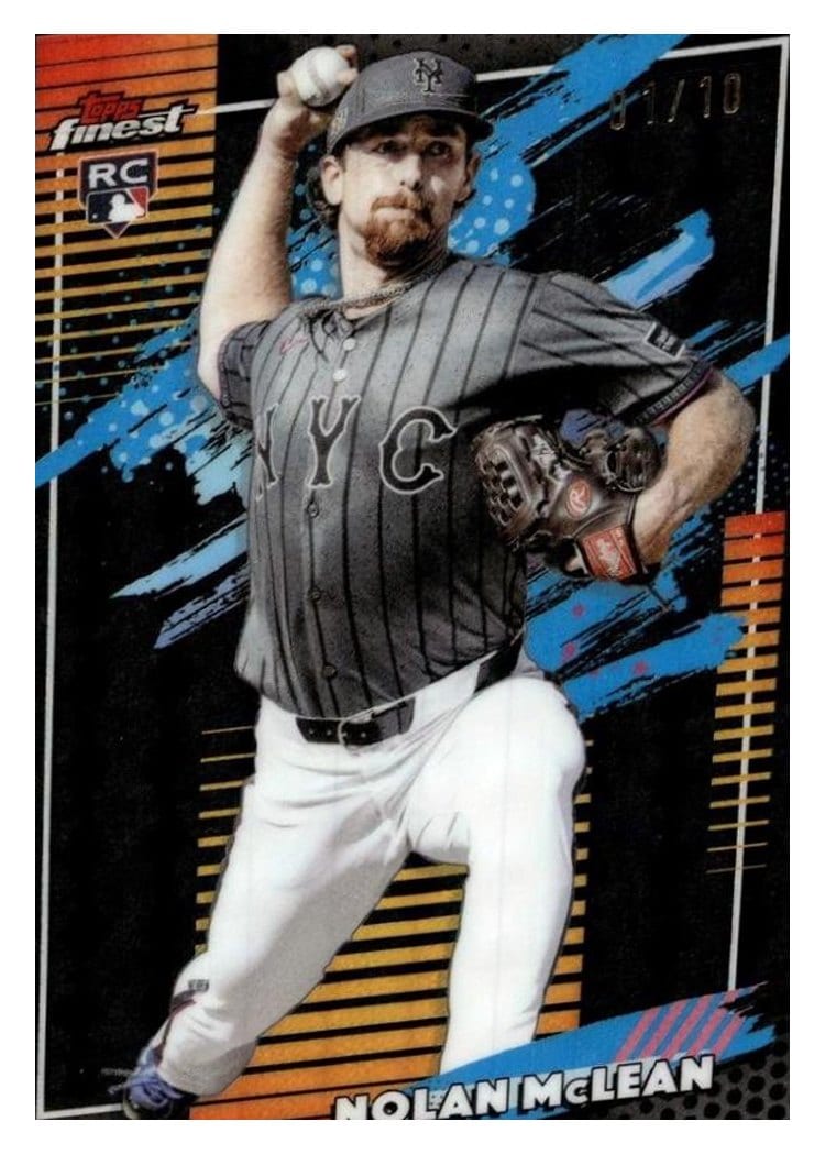 2026 Topps Finest Nolan McLean #115 card
