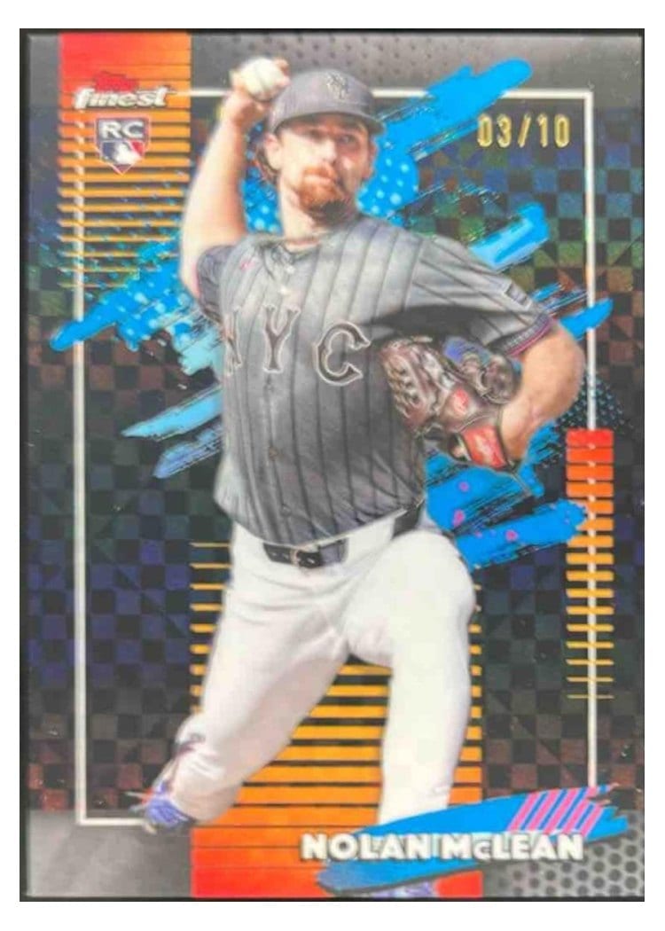 2026 Topps Finest Nolan McLean #115 card