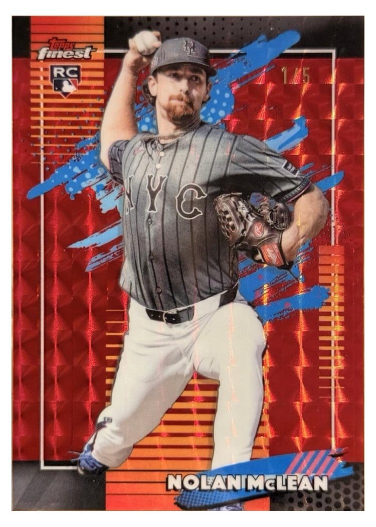 2026 Topps Finest Nolan McLean #115 card