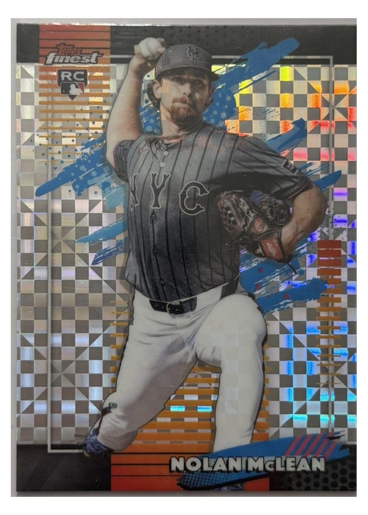2026 Topps Finest Nolan McLean #115 card
