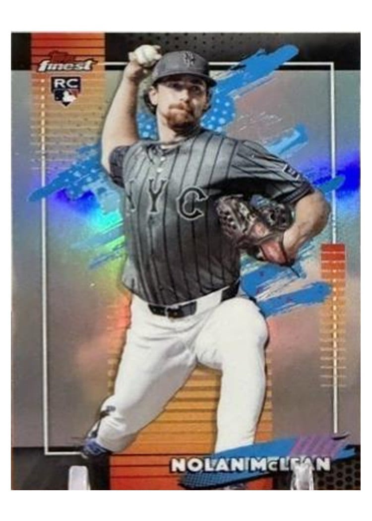 2026 Topps Finest Nolan McLean #115 card