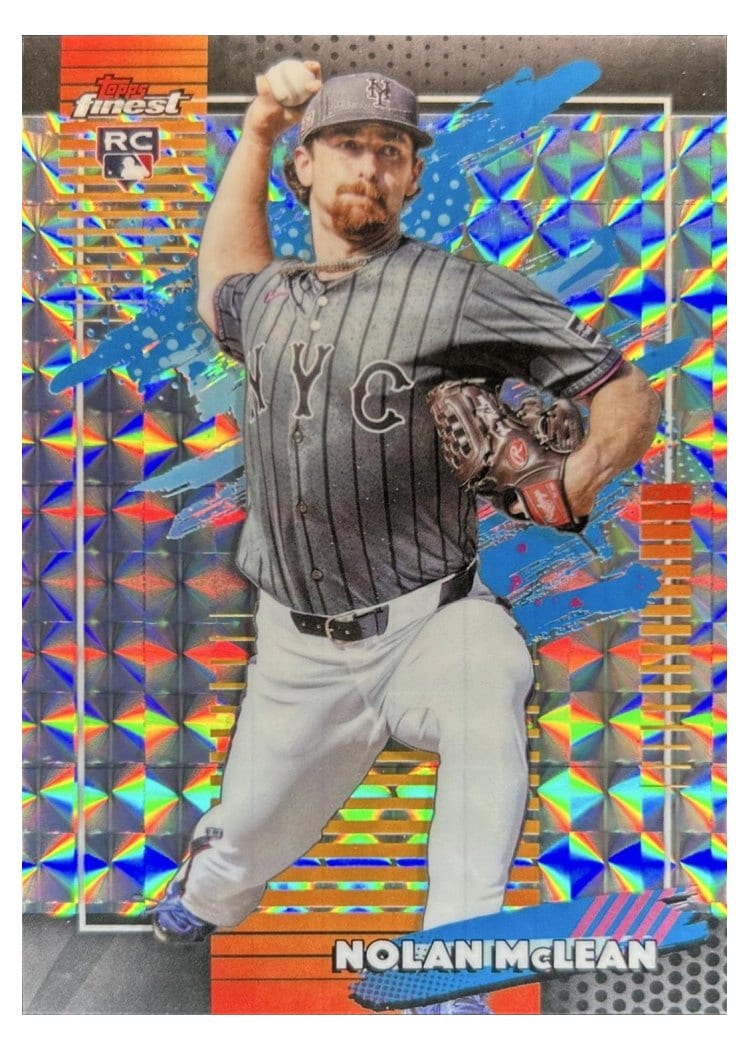 2026 Topps Finest Nolan McLean #115 card