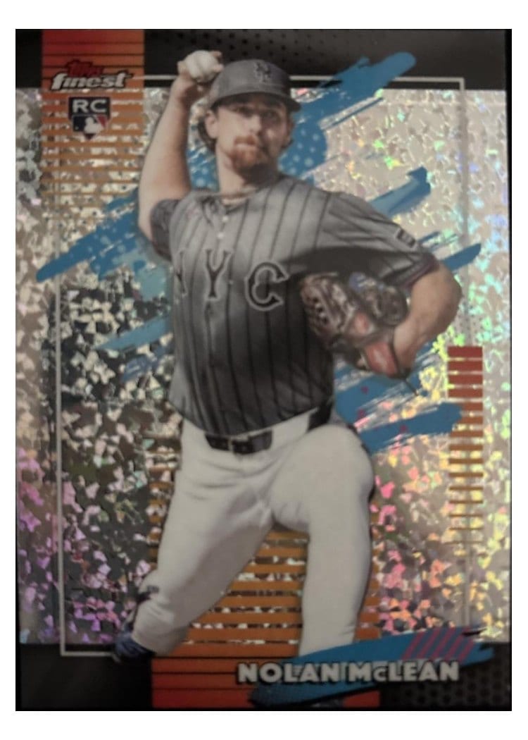 2026 Topps Finest Nolan McLean #115 card