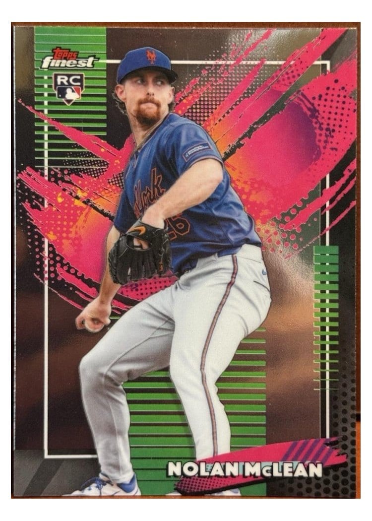 2026 Topps Finest Nolan McLean #240 card