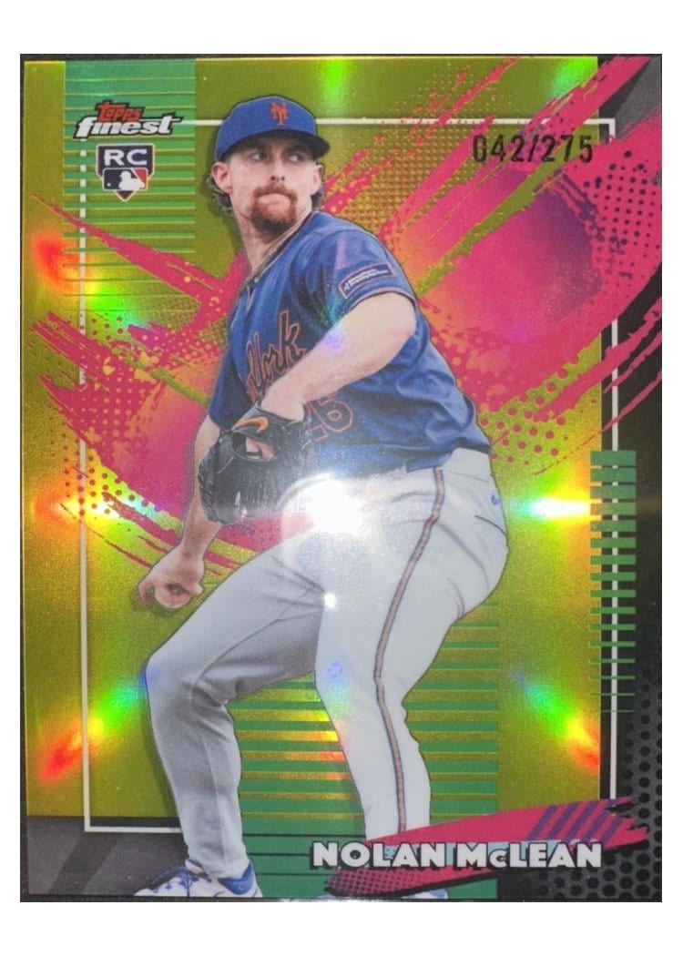 2026 Topps Finest Nolan McLean #240 card