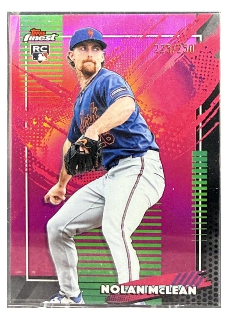 2026 Topps Finest Nolan McLean #240 card