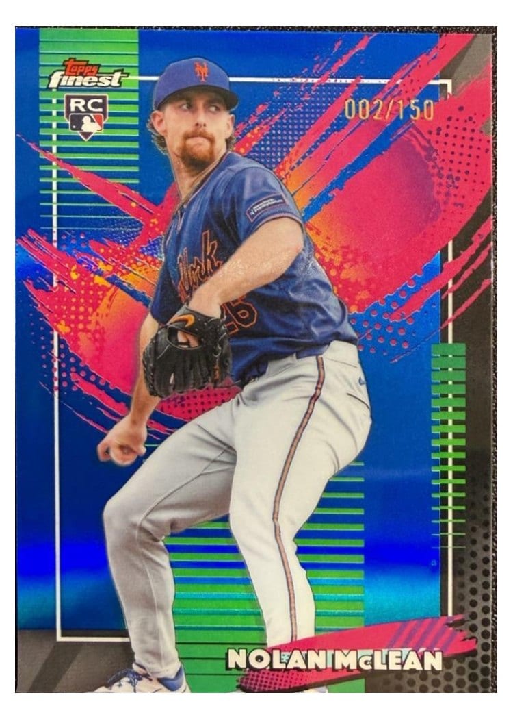 2026 Topps Finest Nolan McLean #240 card