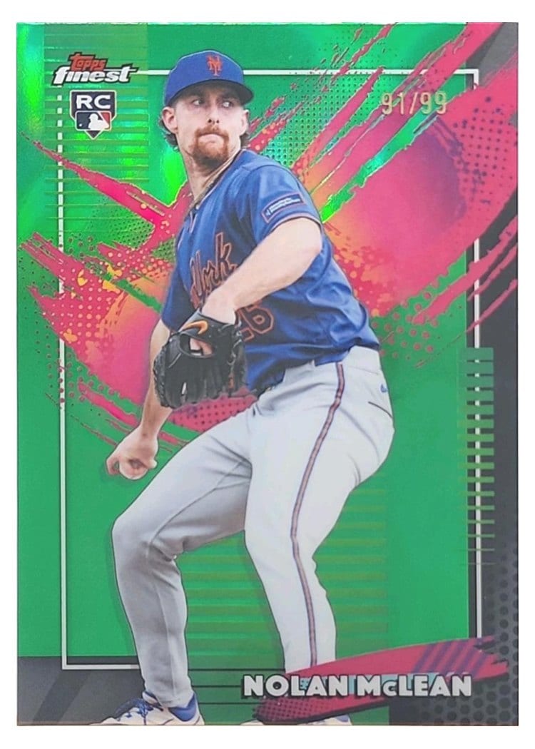 2026 Topps Finest Nolan McLean #240 card