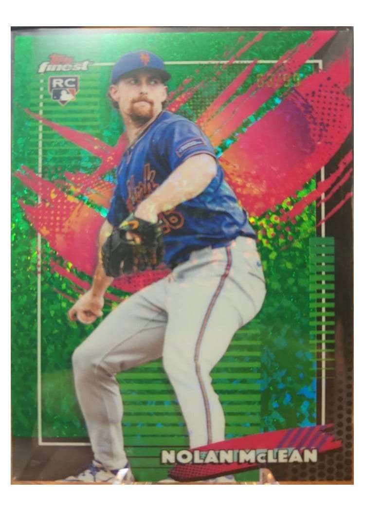 2026 Topps Finest Nolan McLean #240 card